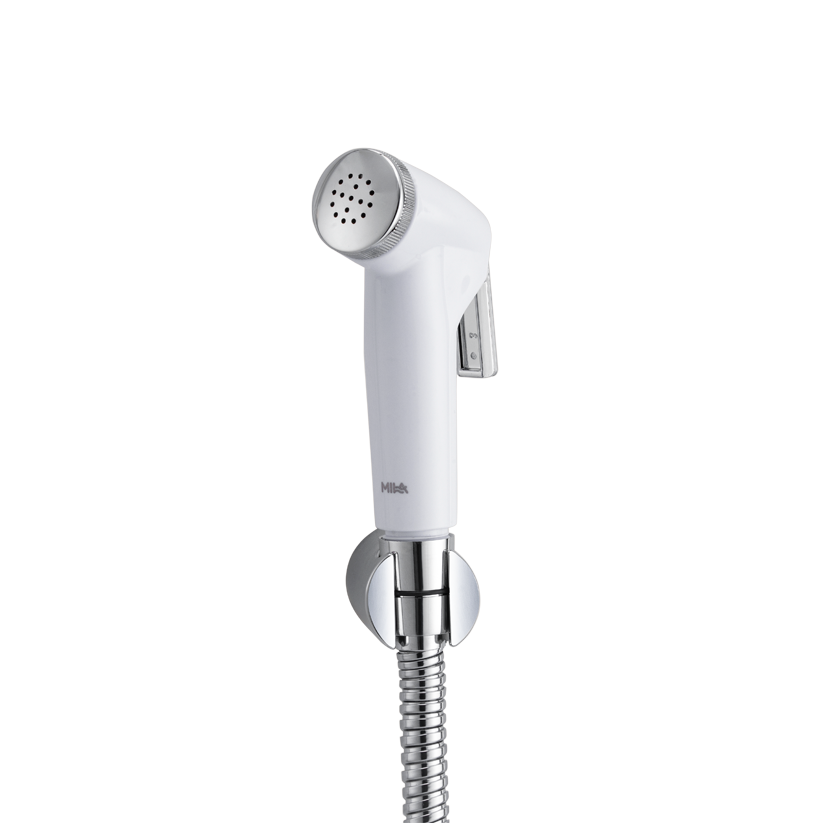 Mila Pureflo Health Faucet - MHHC0403WT, Health Faucet Chrome and White